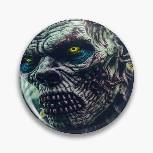 Item preview, Weird Colorful Zombie Portrait 2 designed and sold by DoctorRot.