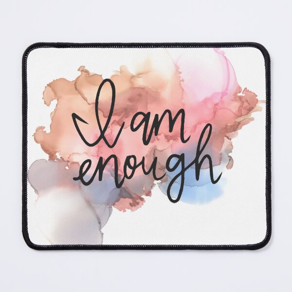 Item preview, I am enough- positive affirmation- manifest love- you are worth it! designed and sold by Mrrs-co.