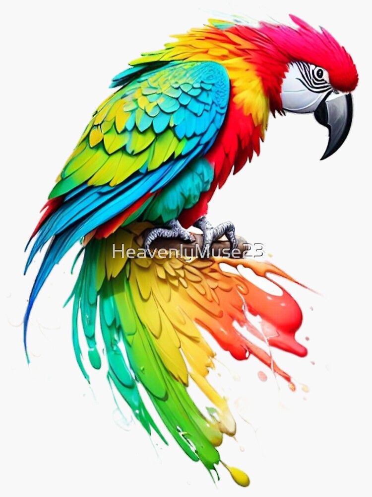 Premium AI Image  A parrot wearing a shirt that says'the bird 