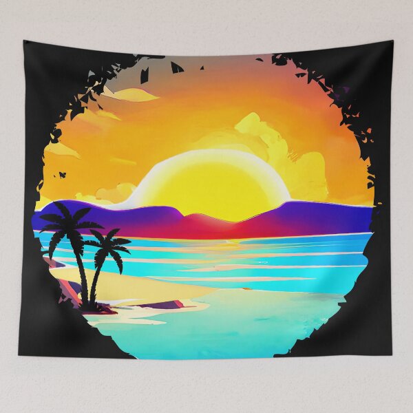 Item preview, Oceanfront Oasis designed and sold by Print-and-Prose.