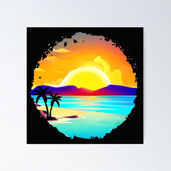 Item preview, Oceanfront Oasis designed and sold by Print-and-Prose.