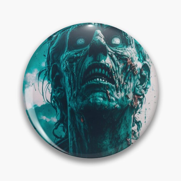 Item preview, Weird Colorful Zombie Portrait 3 designed and sold by DoctorRot.
