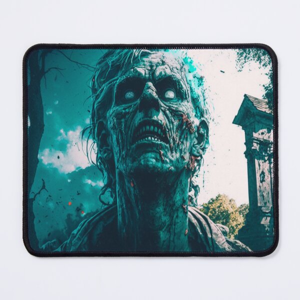 Item preview, Weird Colorful Zombie Portrait 3 designed and sold by DoctorRot.