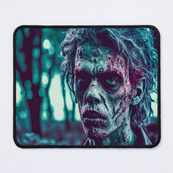 Item preview, Weird Colorful Zombie Portrait 1 designed and sold by DoctorRot.
