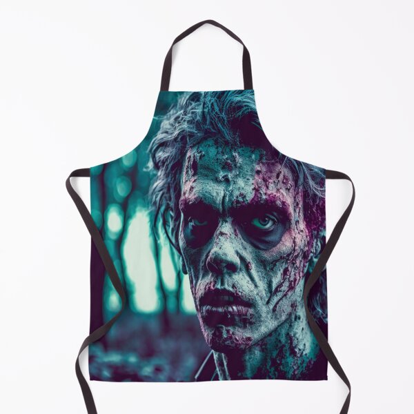 Item preview, Weird Colorful Zombie Portrait 1 designed and sold by DoctorRot.