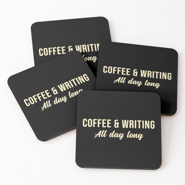Item preview, Coffee and Writing All day long designed and sold by wingstar.