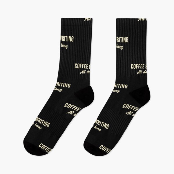 Item preview, Coffee and Writing All day long designed and sold by wingstar.