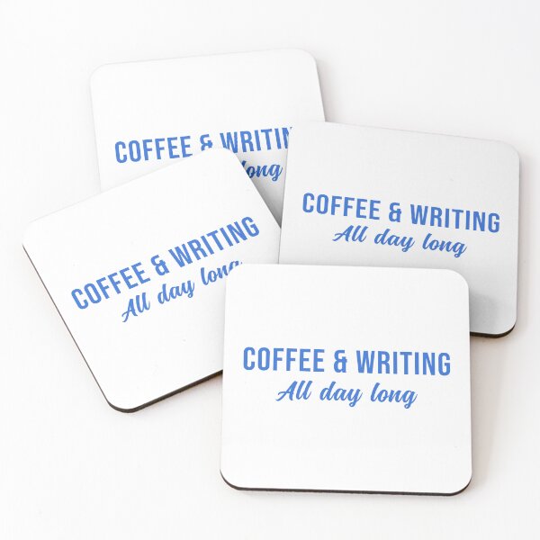 Item preview, Coffee and Writing All day long designed and sold by wingstar.