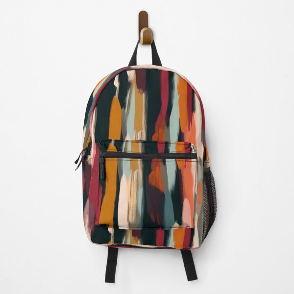 Item preview, Triadic Brush Strokes Expressionist Pattern Colorful designed and sold by iPaint Airbrush Studio.
