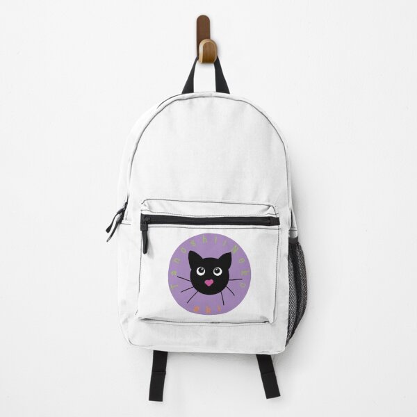 Item preview, TanoshiiNeko logo with my black cat designed and sold by StudioTanoshiiNeko.