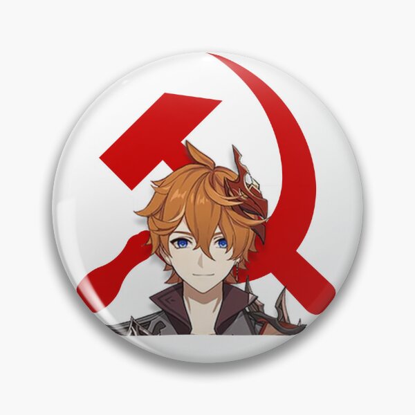 Item preview, Genshin Impact Comrade Childe designed and sold by DoodlesnNoodlez.