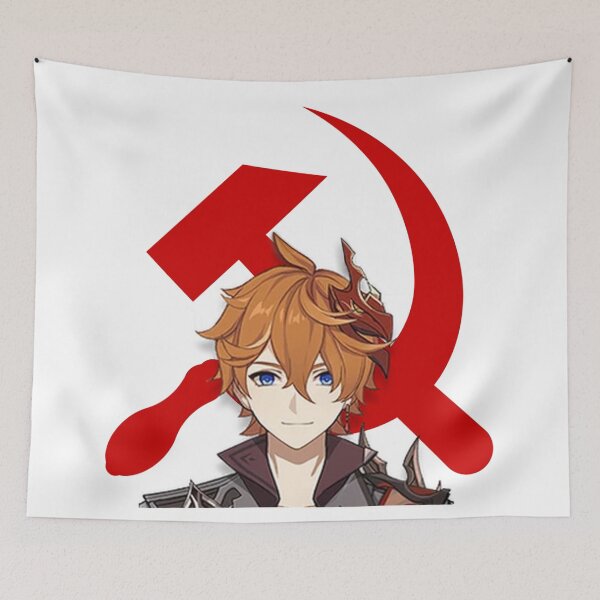 Item preview, Genshin Impact Comrade Childe designed and sold by DoodlesnNoodlez.