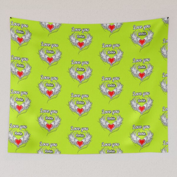 Item preview,  Love you Robin  designed and sold by Dido-shop-art ⭐⭐⭐⭐⭐.