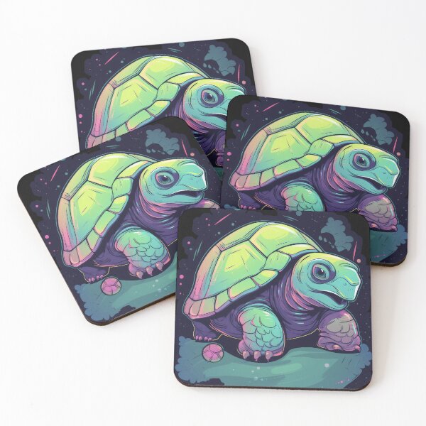 Artikelvorschau, Neon Galapagos Giant Tortoise T -Shirt entworfen und verkauft von DafGole.
