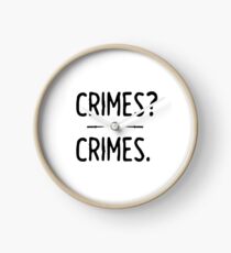 Crimes. - Night in the Woods Clock