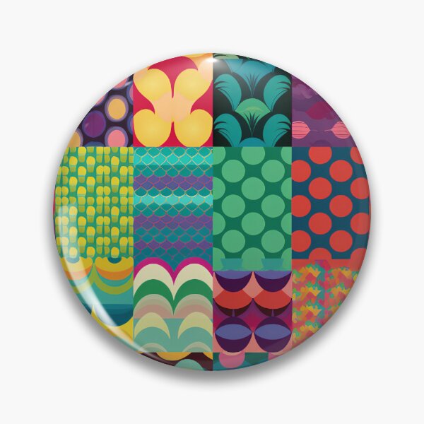 Item preview, colorful square pattern designed and sold by Rim0204.