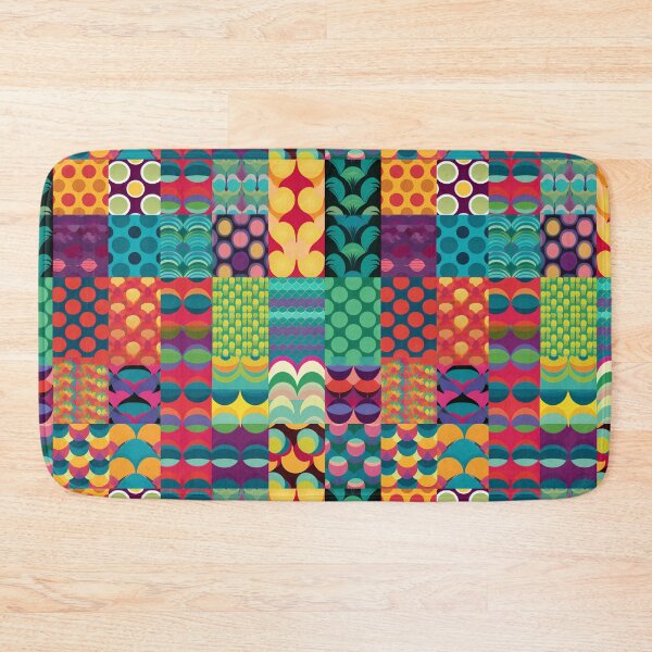 Item preview, colorful square pattern designed and sold by Rim0204.