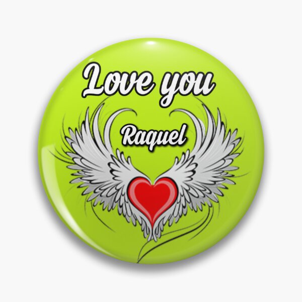 Item preview, Love you Raquel  designed and sold by Dido-shop-art ⭐⭐⭐⭐⭐.