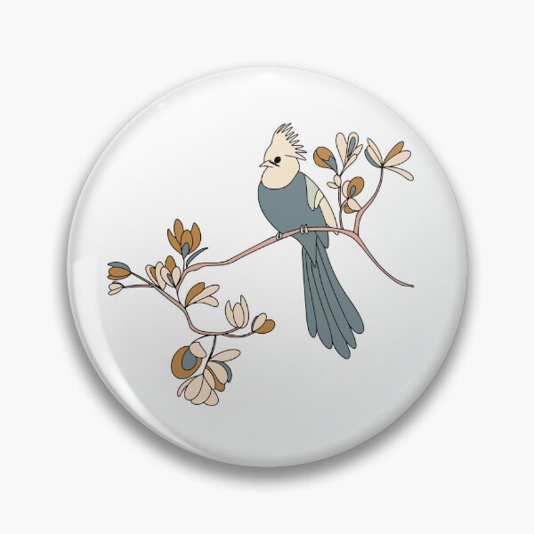 Item preview, blue bird on branch designed and sold by Ashlison.