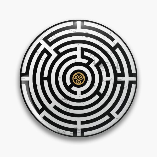 Item preview, LABYRINTH TRISKELION TRIPLE CELTIC SPIRAL  designed and sold by Madjack Tees Kiwi SuperStore.