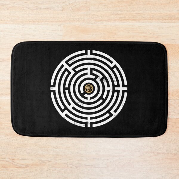 Item preview, LABYRINTH TRISKELION TRIPLE CELTIC SPIRAL  designed and sold by Madjack Tees Kiwi SuperStore.