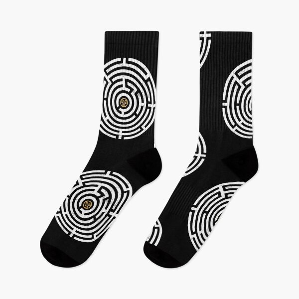 Item preview, LABYRINTH TRISKELION TRIPLE CELTIC SPIRAL  designed and sold by Madjack Tees Kiwi SuperStore.