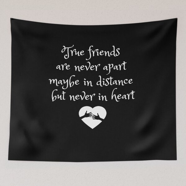Item preview, True friends are never apart  designed and sold by MEEFF ID.