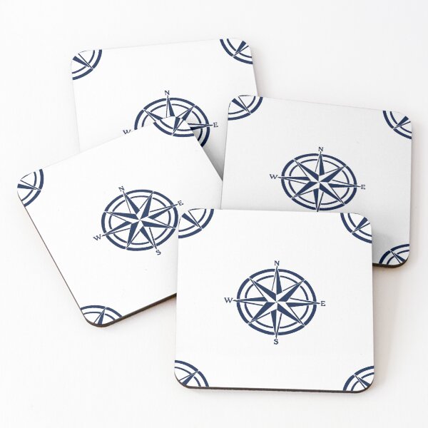Item preview, Nautical compass designed and sold by DarlingMeadow.