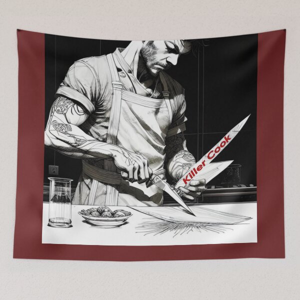 Item preview, killer cook designed and sold by SerafinDesign.