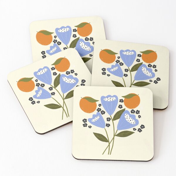 Item preview, Bluebells & Clementines  designed and sold by Katie Nelson.