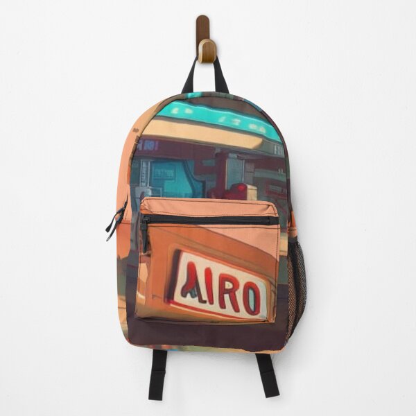 Item preview, Retro gas station on Mars design. designed and sold by Msmlcobb.