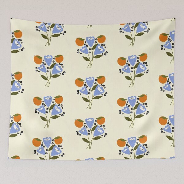 Item preview, Bluebells & Clementines  designed and sold by Katie Nelson.