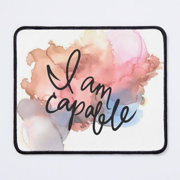 Item preview, I am- I am Capable- Self worth statement of love and affirmation designed and sold by Mrrs-co.