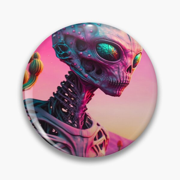 Item preview, Extraño estilo bizarro Vintage Technicolor Alien 3 designed and sold by DoctorRot.