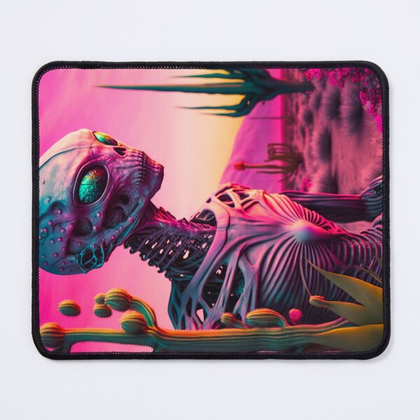 Item preview, Strange Bizarre Style Vintage Technicolor Alien 3 designed and sold by DoctorRot.