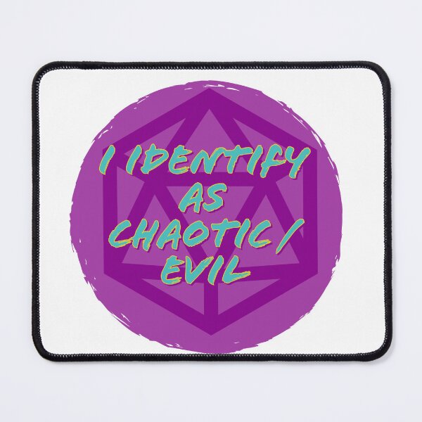 Item preview, I identify as chaotic/evil designed and sold by MxA19.