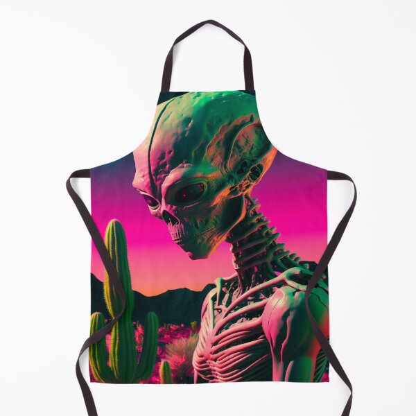Item preview, Strange Bizarre Style Vintage Technicolor Alien 4 designed and sold by DoctorRot.
