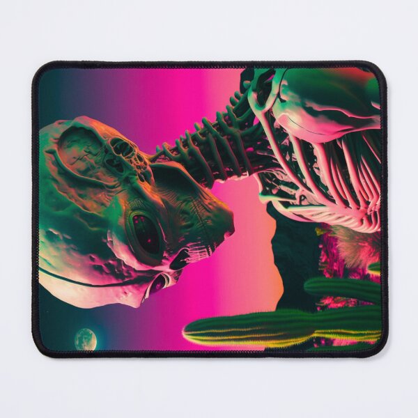 Item preview, Strange Bizarre Style Vintage Technicolor Alien 4 designed and sold by DoctorRot.