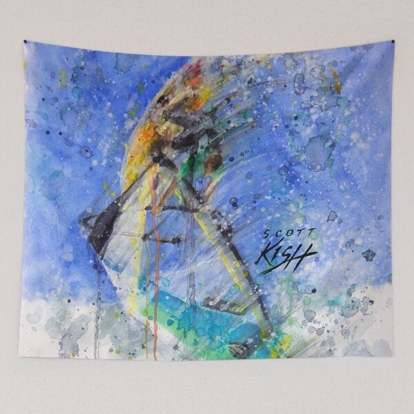 Item preview, Windsurfer Painting by Scott Kish designed and sold by Scott Kish.