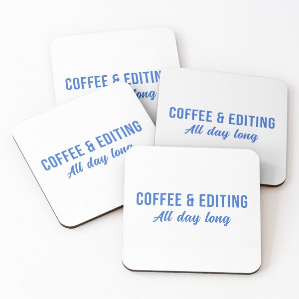 Item preview, Coffee and Editing All day long designed and sold by wingstar.