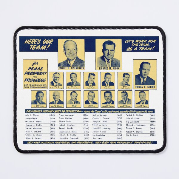 Item preview, 1952 Ike, Nixon and the Republican Ticket of California designed and sold by historicimage.