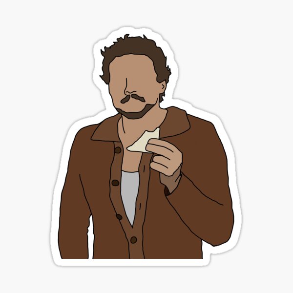 Item preview, Pedro Pascal Eating Sandwich Meme designed and sold by skygordon.