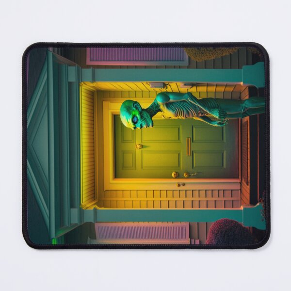 Item preview, Strange Bizarre Style Vintage Technicolor Alien 6 designed and sold by DoctorRot.