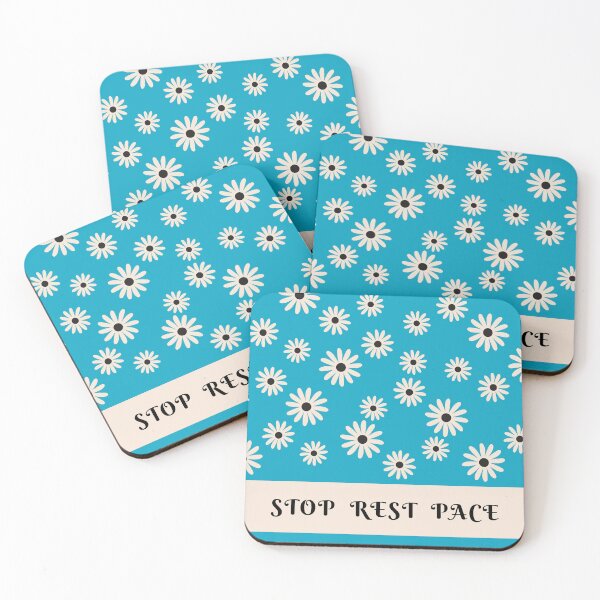 Item preview, Stop Rest Pace - DaisyPattern designed and sold by Gretch21.