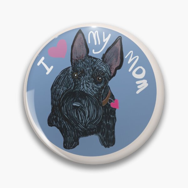 Item preview, Scottie Dog Loves Mom designed and sold by Janpaints22.