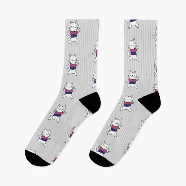 Item preview, Bisexual Pride Cat designed and sold by DoodlesnNoodlez.