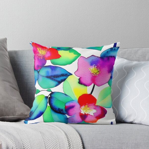 Item preview, Quirky pattern- Bright vibrant pattern with flowers designed and sold by Mrrs-co.