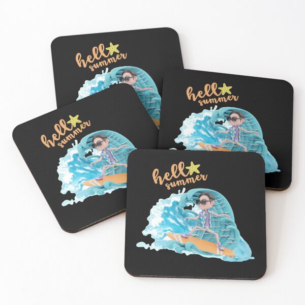 Item preview, Hello Summer Waves designed and sold by BobbyTee Merch.