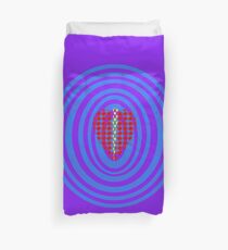 Heart Water Ripple Duvet Cover