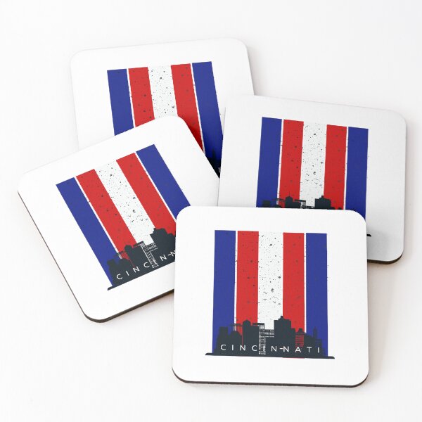 Item preview, Cincinnati Skyline and City Colors designed and sold by FamnCreative.